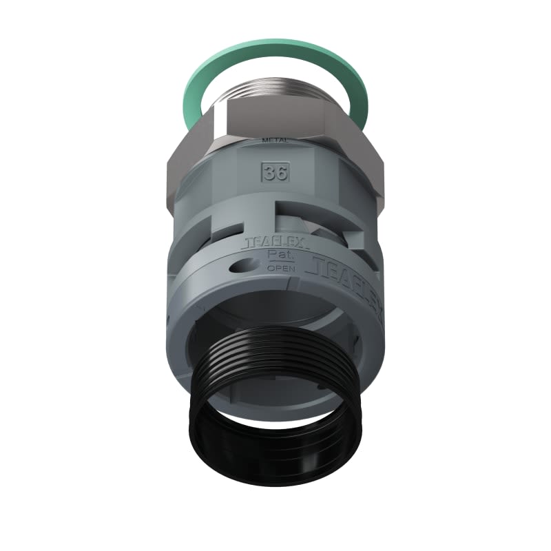 TEAFLEX - RACC.GRIGIO IP68 SM36 M40X1,5