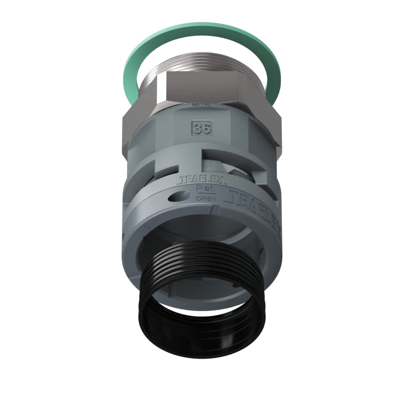 TEAFLEX - RACC.GRIGIO IP68 SM36 PG36