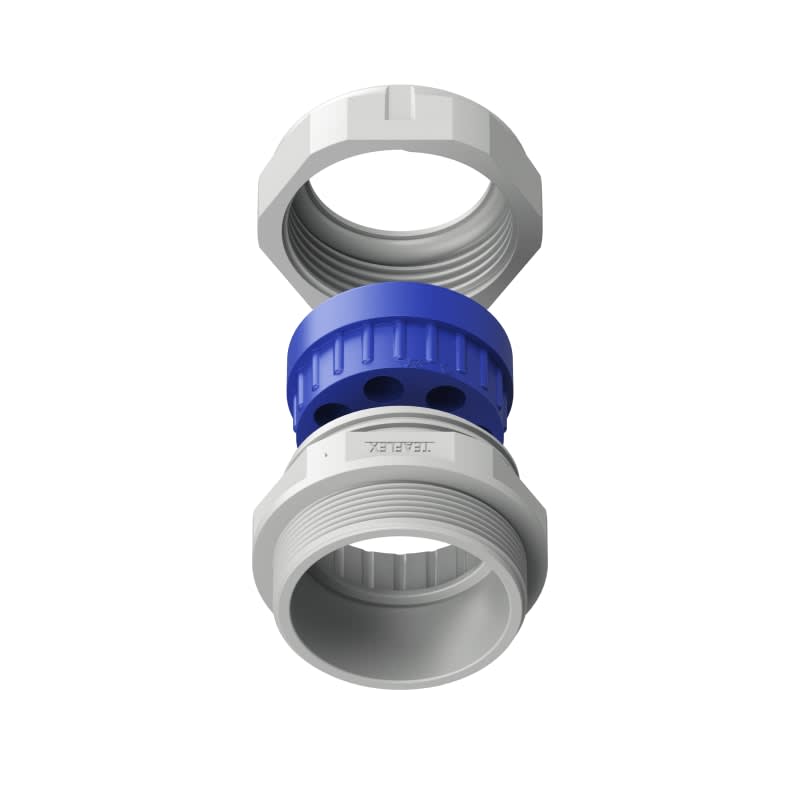 TEAFLEX - PRES.MULTIF.PA6  8 X 8  ISO50