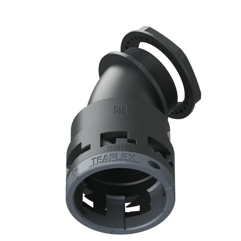 TEAFLEX - CURVA 45 IP66 BF48 M50  NERO