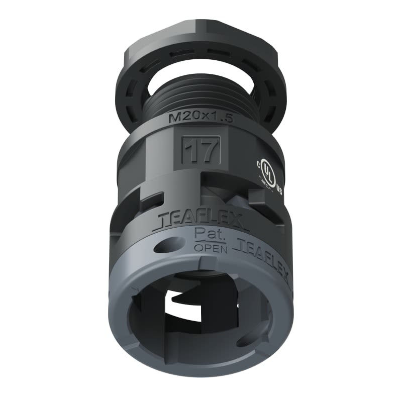 TEAFLEX - RACC.NERO IP66 SM17 M20X1,5