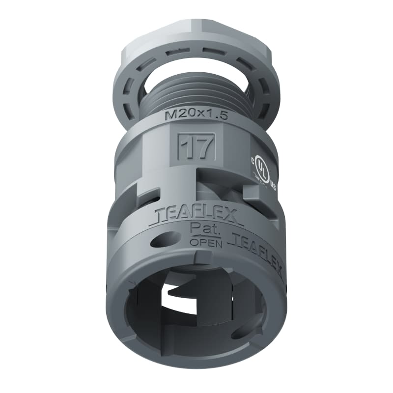 TEAFLEX - RACC.GRIGIO IP66 SM17 M20X1,5