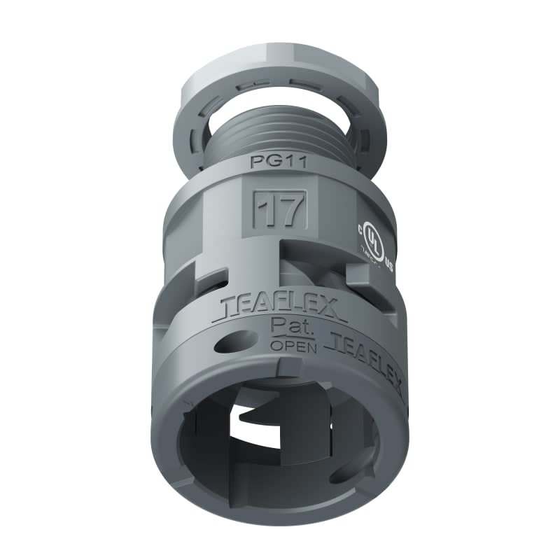 TEAFLEX - RACC.GRIGIO IP66 SM17 PG11