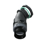 TEAFLEX - CURVA 45 IP68 BF29 PG29 NERO