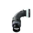 TEAFLEX - CURVA 90 IP68 BN23 PG21 NERO
