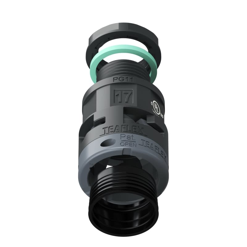 TEAFLEX - RACC.NERO   IP68 SM17  PG11