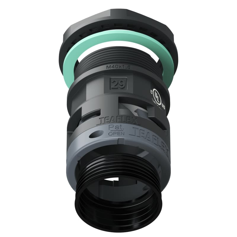 TEAFLEX - RACC.NERO IP68 SM29 M40X1,5