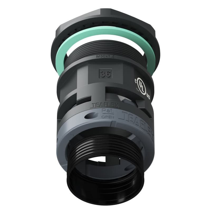 TEAFLEX - RACC.NERO   IP68 SM36  M50X1,5