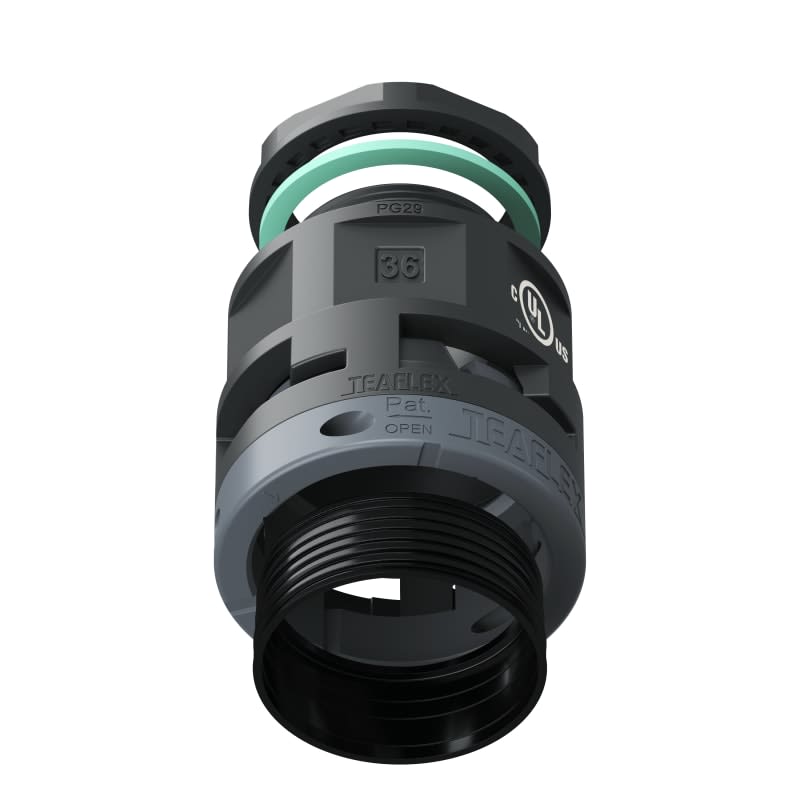 TEAFLEX - RACC.NERO   IP68 SM36  PG29