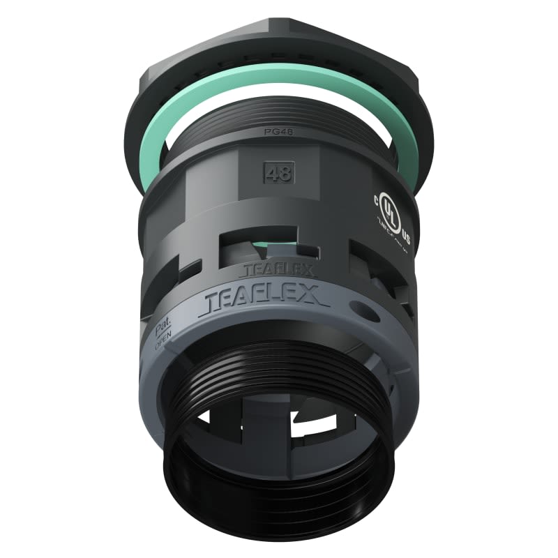 TEAFLEX - RACC.NERO   IP68 SM48  PG48
