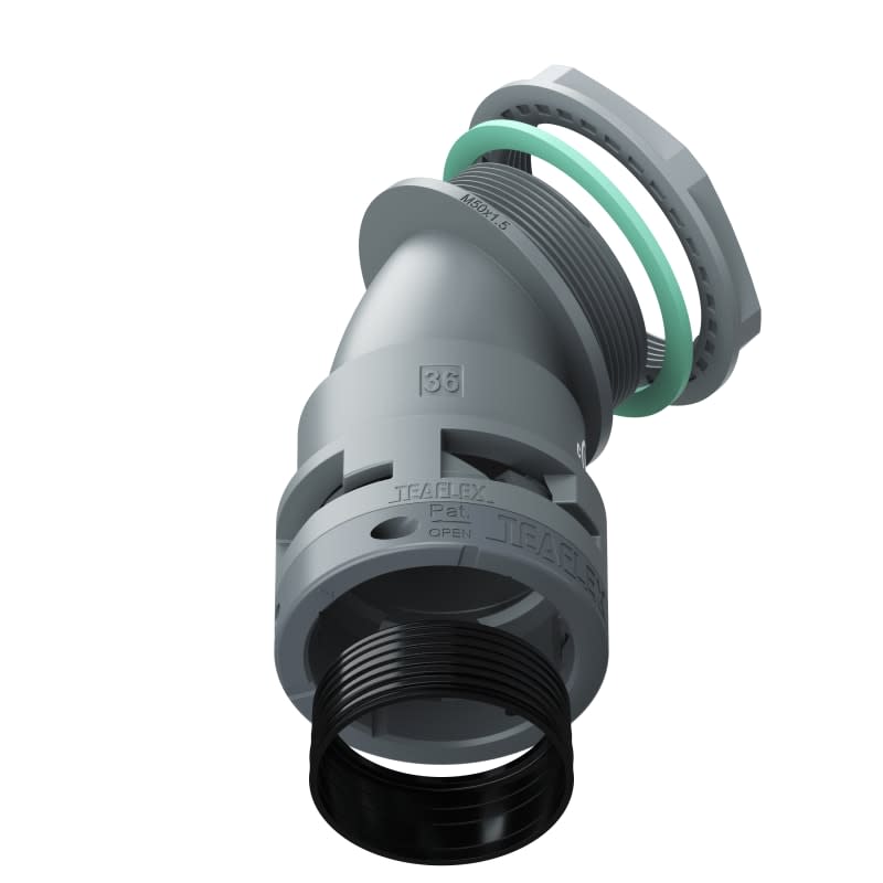 TEAFLEX - CURVA 45 IP68 BF36 M50 GRIGI