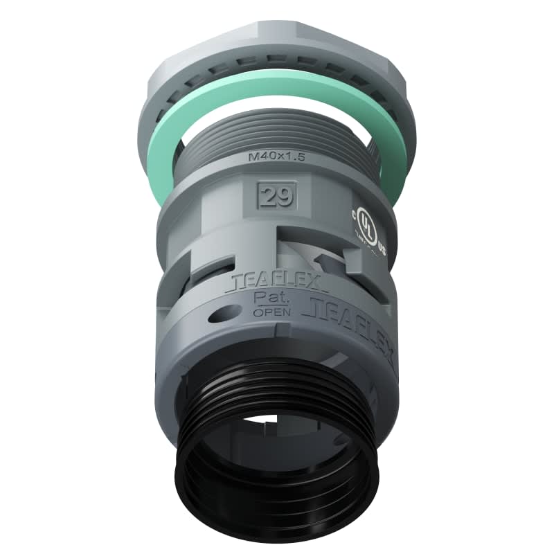 TEAFLEX - RACC.GRIGIO IP68 SM29 M40X1,5