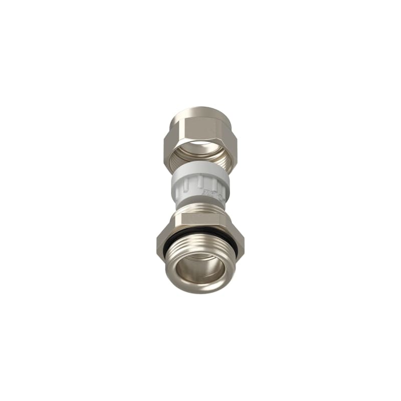 TEAFLEX - Pressacavo ISO25 4-6,5 FF per installazioni ferroviarie in ottone nichelato IP68.