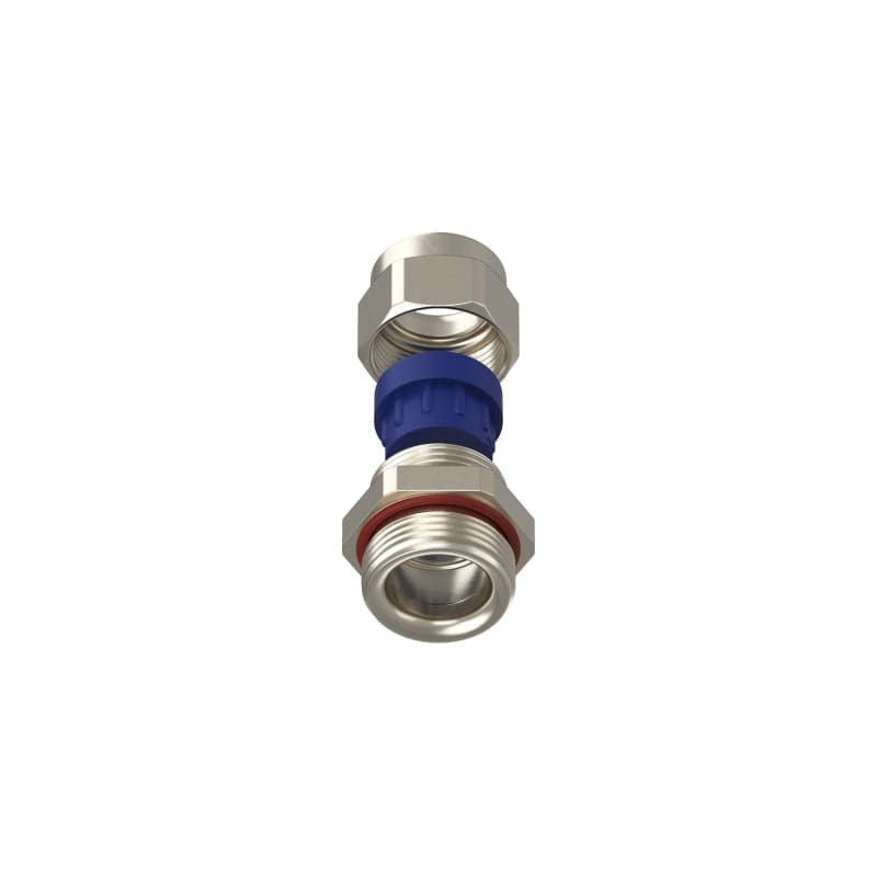 TEAFLEX - Pressacavo ISO25 TPE IP68 per installazioni ferroviarie in ottone nichelato -40