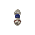 TEAFLEX - Pressacavo SF IP68 per installazioni ferroviarie in ottone nichelato TPE -40, ISO25 7 -10,5.