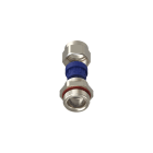 TEAFLEX - Pressacavo SF per installazioni ferroviarie in ottone nichelato IP68 ISO25 9-13 TPE -40.