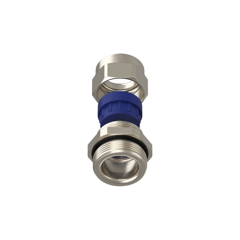 TEAFLEX - Pressacavo ISO32 FF per installazioni ferroviarie in ottone nichelato IP68 9-13.