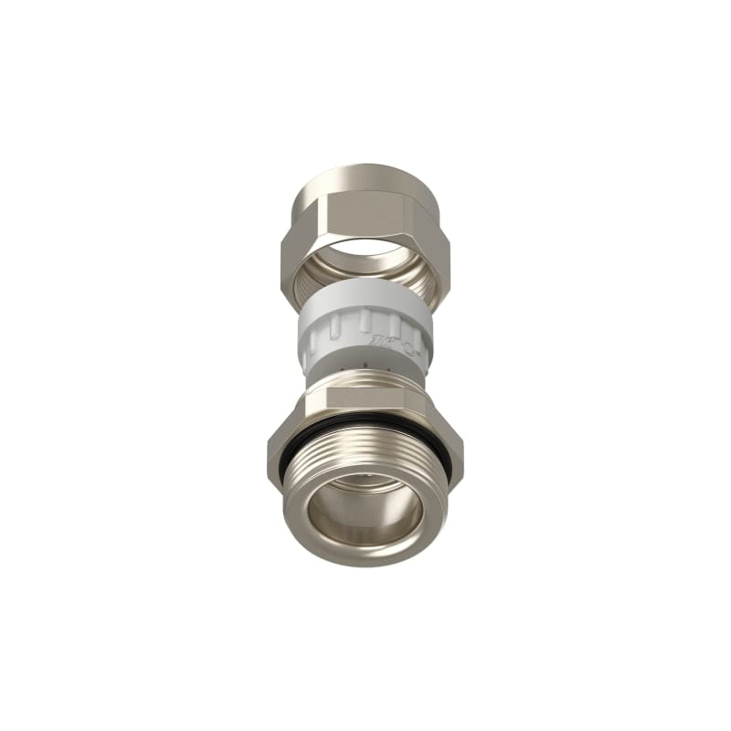 TEAFLEX - Pressacavo ISO32 FF per installazioni ferroviarie in ottone nichelato IP68 9-13.