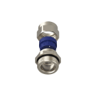 TEAFLEX - Pressacavo ISO32 17 -20,5 FF per installazioni ferroviarie in ottone nichelato IP68.