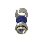 TEAFLEX - Pressacavo ISO32 20 -25 FF per installazioni ferroviarie in ottone nichelato IP68.