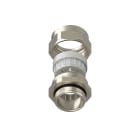 TEAFLEX - Pressacavo ISO32 20 -25 FF per installazioni ferroviarie in ottone nichelato IP68.