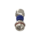 TEAFLEX - Pressacavo SF IP68 per installazioni ferroviarie in ottone nichelato TPE -40 ISO32 9-13.
