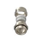 TEAFLEX - Pressacavo ISO40 11,5-15,5 FF per installazioni ferroviarie in ottone nichelato IP68.