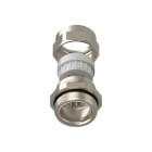 TEAFLEX - Pressacavo ISO40 17 -20,5 FF per installazioni ferroviarie in ottone nichelato IP68.
