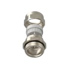 TEAFLEX - Pressacavo ISO40 -25 FF per installazioni ferroviarie in ottone nichelato IP68.