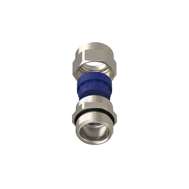 TEAFLEX - Pressacavo PG21 11,5-15,5 FF per installazioni ferroviarie in ottone nichelato IP68.