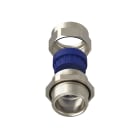 TEAFLEX - Pressacavo PG29-15MM.11,5-15,5 FF per installazioni ferroviarie in ottone nichelato IP68. 155FF16-15