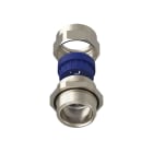 TEAFLEX - Pressacavo PG29-15mm.20 in ottone nichelato IP68 per installazioni ferroviarie. 155FF25-15