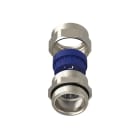 TEAFLEX - Pressacavo PG29 20-25 FF per installazioni ferroviarie in ottone nichelato IP68. 155FF25