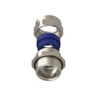 TEAFLEX - Pressacavo PG29-15mm.24-28 per installazioni ferroviarie in ottone nichelato IP68.