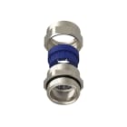 TEAFLEX - Pressacavo PG29-24-28 FF per installazioni ferroviarie in ottone nichelato IP68.