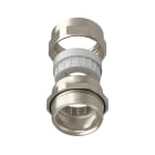 TEAFLEX - Pressacavo PG36-15mm.27-32 FF per installazioni ferroviarie in ottone nichelato IP68. 156FF32-15K