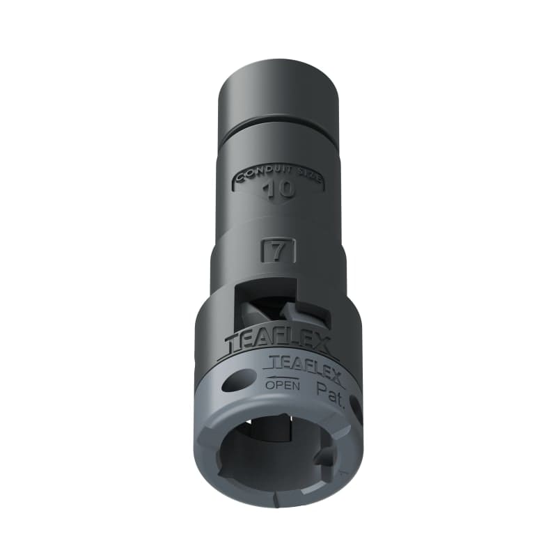 TEAFLEX - RACC.ADATTATORE NERO IP66 1007