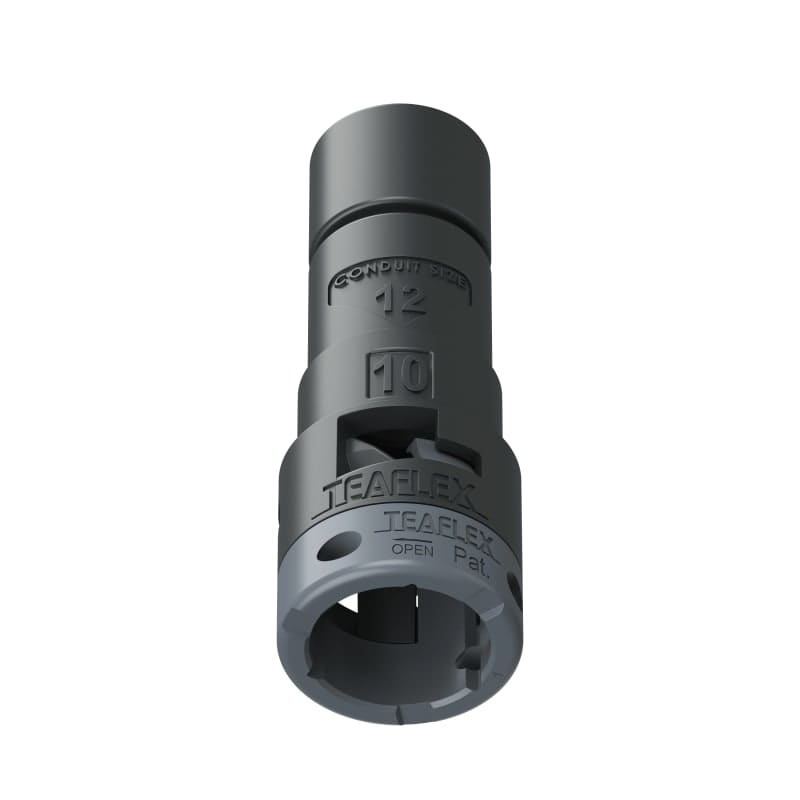 TEAFLEX - RACC.ADATTATORE NERO IP66 1210