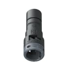 TEAFLEX - RACC.ADATTATORE NERO IP66 1210