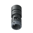 TEAFLEX - RACC.ADATTATORE NERO IP66 1710