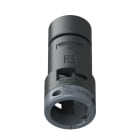 TEAFLEX - RACC.ADATTATORE NERO IP66 1712