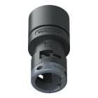 TEAFLEX - RACC.ADATTATORE NERO IP66 2312