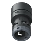 TEAFLEX - RACC.ADATTATORE NERO IP66 2917 6BAD2917