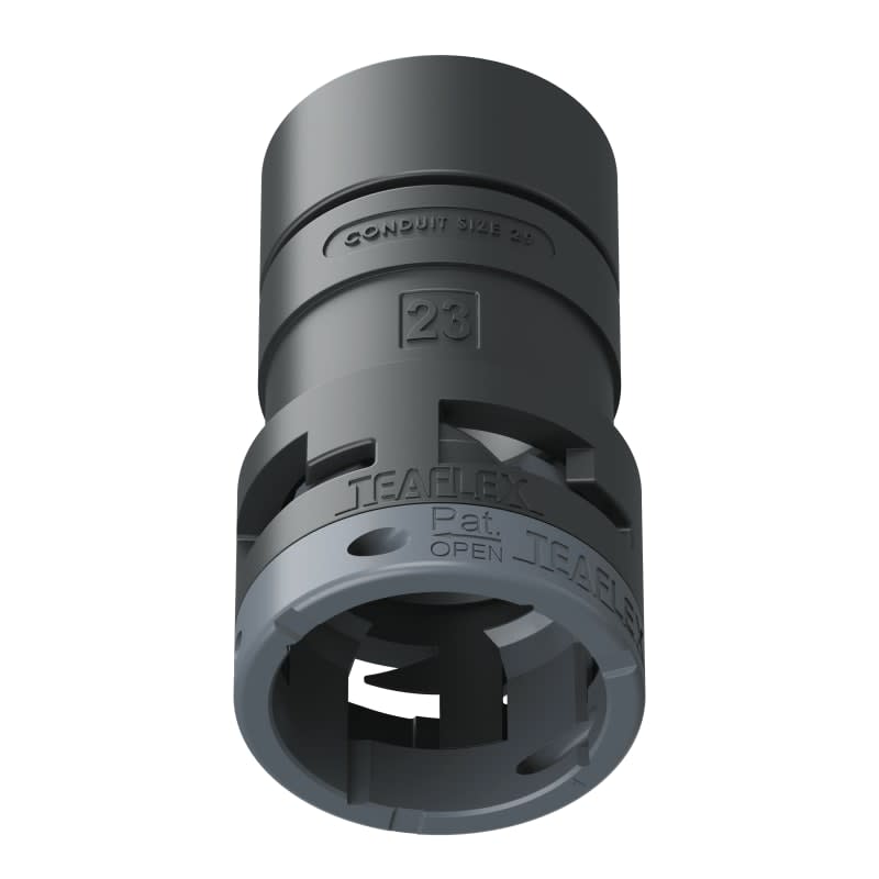 TEAFLEX - RACC.ADATTATORE NERO IP66 2923