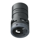 TEAFLEX - RACC.ADATTATORE NERO IP66 2923