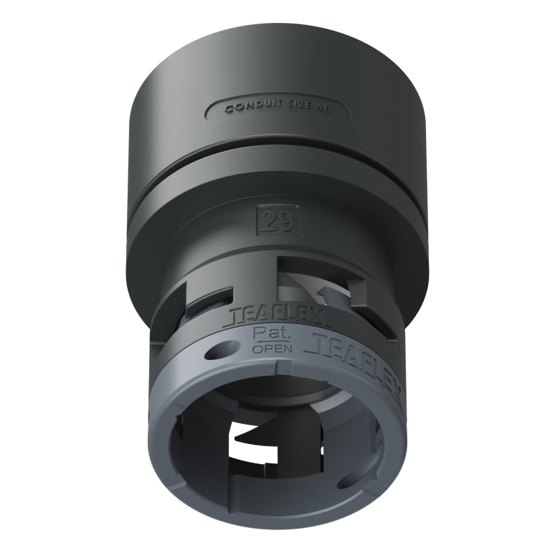 TEAFLEX - RACC.ADATTATORE NERO IP66 4829