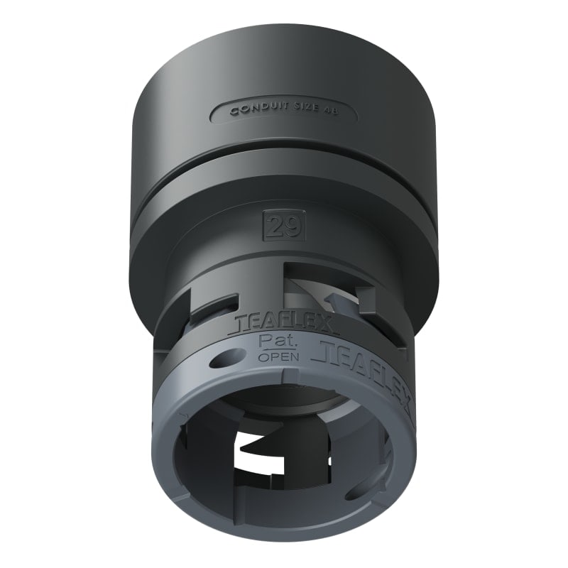 TEAFLEX - RACC.ADATTATORE NERO IP66 4829