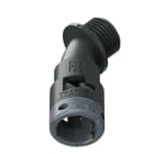 TEAFLEX - CURVA 45 IP66 BF10 M16 NERO 6BBF10M16