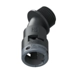 TEAFLEX - CURVA 45 IP66 12NPT 1/2' NERO