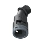 TEAFLEX - CURVA 45 IP66 BF12 PG09 NERO 6BBF12P09